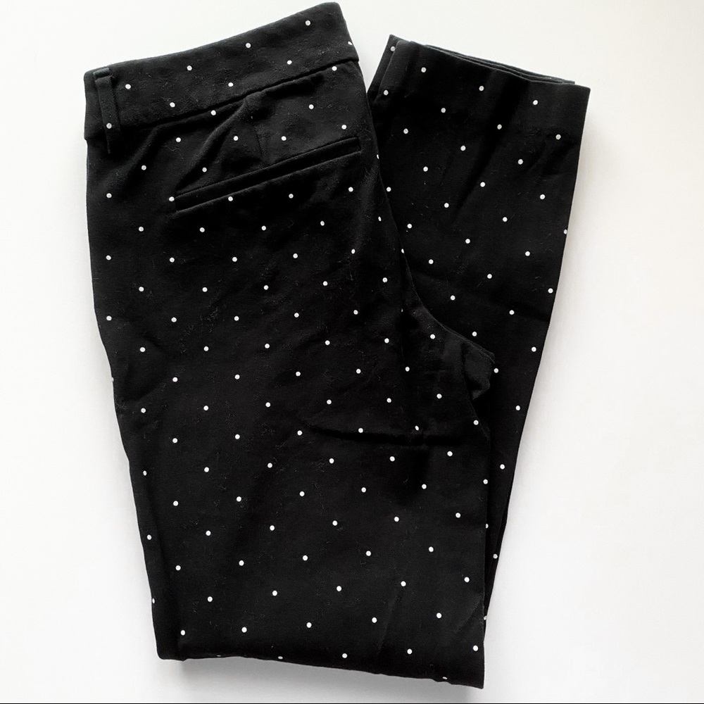 Old Navy Polka Dot Mid-Rise Pixie Pants Size 2